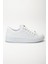 Kadın Casual Spor Ayakkabı Beyaz Ince Taban Bağcıklı 3
