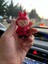 Labubu Squid Game Kıyafetli Minik Figür Kırmızı Labubu Halkalı 2