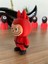 Labubu Squid Game Kıyafetli Minik Figür Kırmızı Labubu Halkalı 3