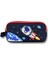Erkek Çocuklar Için Iki Bölmeli Astronot Desenli Kalemlik - Lacivert Kırmızı - 5044 2