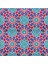 20x20 Cm Ac 28 Geometrik Desenli İznik Kırmızı Çini Karo 2