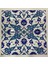 20x20 Cm Ac 32 Selçuklu Mavi Beyaz Kütahya Çini Karo 4