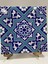 20x20 Cm Ac 12 Selçuk Yıldız Geçme Desenli Çini Karo 3