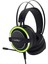James Donkey 711 Siyah 7.1 Surround Gaming Kulaklık Neodimyum 50MM Sürücüler 112DB Hassas Mikrofon -43DB Yeşil LED Aydınlatmalı Manuel + Yazılımla Ses Kontrol USB Bağlantı 1