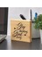 Thinking Start Doing Motivasyon Mesajlı Mini Ahşap Blok 2