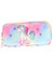 Kids Çok Renkli, Unicorn, Kız Çocuk Üç Gözlü Okul Kalem Çantası - L8243 2