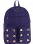 Fancy Kız Çocuk Metal Aksesuarlı Lacivert Beş Gözlü Okul Sırt Çantası - K1833 2