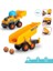 Toys, 204119007, Abc Tracey Trailer, Serbest Tekerlekli Volvo Digger, Hareketli Kürek, Kask Korna, Çıkarılabilir ve Hareketli Römork, Çıngırak Sesi Fonksiyonu, 65 cm 2