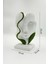Bakım Gerektirmeyen Yosunlu Büst Heykel | 3D Baskı Modern Dekor | Doğal Korunmuş Yosunlu Minimalist Heykelcik (15X24 Cm) 4
