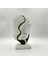 Bakım Gerektirmeyen Yosunlu Büst Heykel | 3D Baskı Modern Dekor | Doğal Korunmuş Yosunlu Minimalist Heykelcik (15X24 Cm) 9