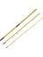 Yekoutdoor Profesyonel Olta Seti Okuma Makaira Surf 4,30 cm 100-250 3 Parça Yellow Surf Kamışı&okuma Salina SA-8000A Blue 6+1bb Olta Makinesi 2