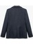 Cepli Uzun Kollu Ekose Kruvaze Blazer Ceket 2