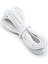 Beyaz 5 Metre 2 mm Yuvarlak Lastik 2