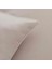 Home White Collection Vinas 80 TEL%100 Pamuk, Çift Kişilik Saten Biyeli Nevresim Takımı, Açık Gri 3