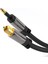 - 1,5m - Mini Toslınk Kablosu (Dijital Ses Kablosu, Optik, Toslınk-Mini Toslınk, Fiberoptik Kablo/Lwl, Dijital Ses Sinyalini Televizyona/Amplifikatöre/Hi-Fi Cihaza Iletir, Siyah) 1