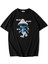 Unisex Oversize Smurf Cat We Live We Love We Lie T-Shirt 1
