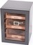 3 Çekmeceli Cam Kapaklı Karbon Desen Humidor - PHUM0129 1