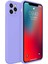 iPhone 12 Pro Kılıf Kadife Lansman Soft Yumuşak Liquid Silikon Kamera Korumalı Mara 6
