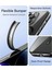 Apple iPhone 12 Pro Max Kılıf Kamera Lens Korumalı Magsafe Şarj Kilifi Şeffaf Renkli Yumuşak Kapak 7