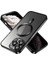 Apple iPhone 11 Pro Max Kılıf Kamera Lens Korumalı Magsafe Şarj Kilifi Şeffaf Renkli Yumuşak Kapak 2