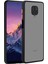 Xiaomi Redmi Note 9 Pro Kılıf Kamera Korumalı Mat Renkli Buzlu Hux Silikon Siyah 1