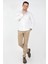 Erkek Fleto Cep Gabardin Pantolon Bej 1
