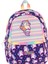 Üç Bölmeli Kız Çocuk Ilkokul Sırt Çantası (L5228) - Mor - Kauçuk Unicorn 2