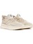 Zero Erkek Bej Bağcıklı Kalın Tabanlı Kumaş Sneaker 25SFD69426F 3