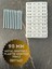 Pvc Pimapen Kapı Menteşesi Pls Metal Destekli 90MM (150ADET-1 Koli) Vidalar Dahil 3