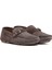 Erkek Vizon Süet Deri Casual Loafer 25SFD750110 3