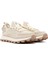 Zero Erkek Bej Bağcıklı Kalın Tabanlı Kumaş Sneaker 25SFD69406F 3