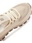 Zero Erkek Bej Bağcıklı Kalın Tabanlı Kumaş Sneaker 25SFD69406F 10