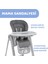 Chicco Polly Magic Relax Mama Sandalyesi Grey Melange 2