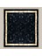 %100 Doğal Dana Derisi Kaymaz Taban Premium Patchwork Halı - Siyah Gold 2