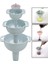 Süzgeçli Huni Seti, Çok Amaçlı Yağlık Sirkelik Huni 4’lü Set (3boy+Süzgeç) 2