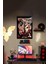 Kimmetsu No Yaiba Rengoku Temalı Hd Metal Tablo Poster 1