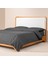 %100 Pamuk Percale Nevresim Seti 160X220 cm Antrasit - Pure Serisi 1