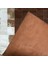%100 Doğal Dana Derisi Kaymaz Taban Premium Patchwork Halı - Kahverengi - Beyaz 3