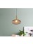 Mylights Rustik Retro bal cam tekli sarkıt mat altın gold detay yatakbaşı masaüstü kafe mutfak adası koridor salon avize yatakodası oturm odası bal cam avize 1