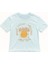 Erkek Çocuk %100 Pamuklu Baskılı Kısa Kollu Tişört - Açık Mavi (3-4 Yaş 8-9 Yaş) 2