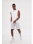 Unisex 3'lü Renkli Basic Şort 2
