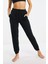 Yoga Dri Fit Fleece 7/8 Jogger In Black Kadın Eşofman Altı Siyah 1