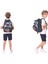 Kids Toys Erkek Çocuk Siyah 3D Astronot Şekilli Ilkokul Çantası ve Kalemlik Seti (L5253+L8253) 3