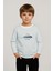 Erkek Çocuk %100 Pamuk Adventure Baskı Uzun Kollu Tişört - Beyaz (3-4 Yaş 8-9 Yaş) 1