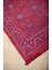 Semerkand SN04 Kırmızı Bordo Tozumaz Etnik Eskitme Türkmen Kilim Desen Halı Üst Kalite 3
