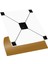 Kendinden Yapışkanlı Siyah Geometrik Desenli Pvc Karo 30X30 cm (11 Adet) 1m2 1