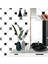 Kendinden Yapışkanlı Siyah Geometrik Desenli Pvc Karo 30X30 cm (11 Adet) 1m2 4
