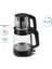 2 In1 3,1 Lt Cam Çay ve Su Isıtıcı Makinesi Space Gray 1900W 1