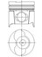 Motor Piston Segman Std Mgn Lgn 1.9 D F9QT Vıvaro 1.9 Cdtı 8V Düz Kanal 80.00 1