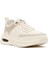 Erkek Bej Bağcıklı Kalın Tabanlı Kumaş Sneaker 25SFD69226F 6